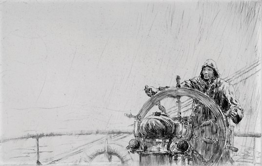 Arthur John Trevor Briscoe, Helmsman