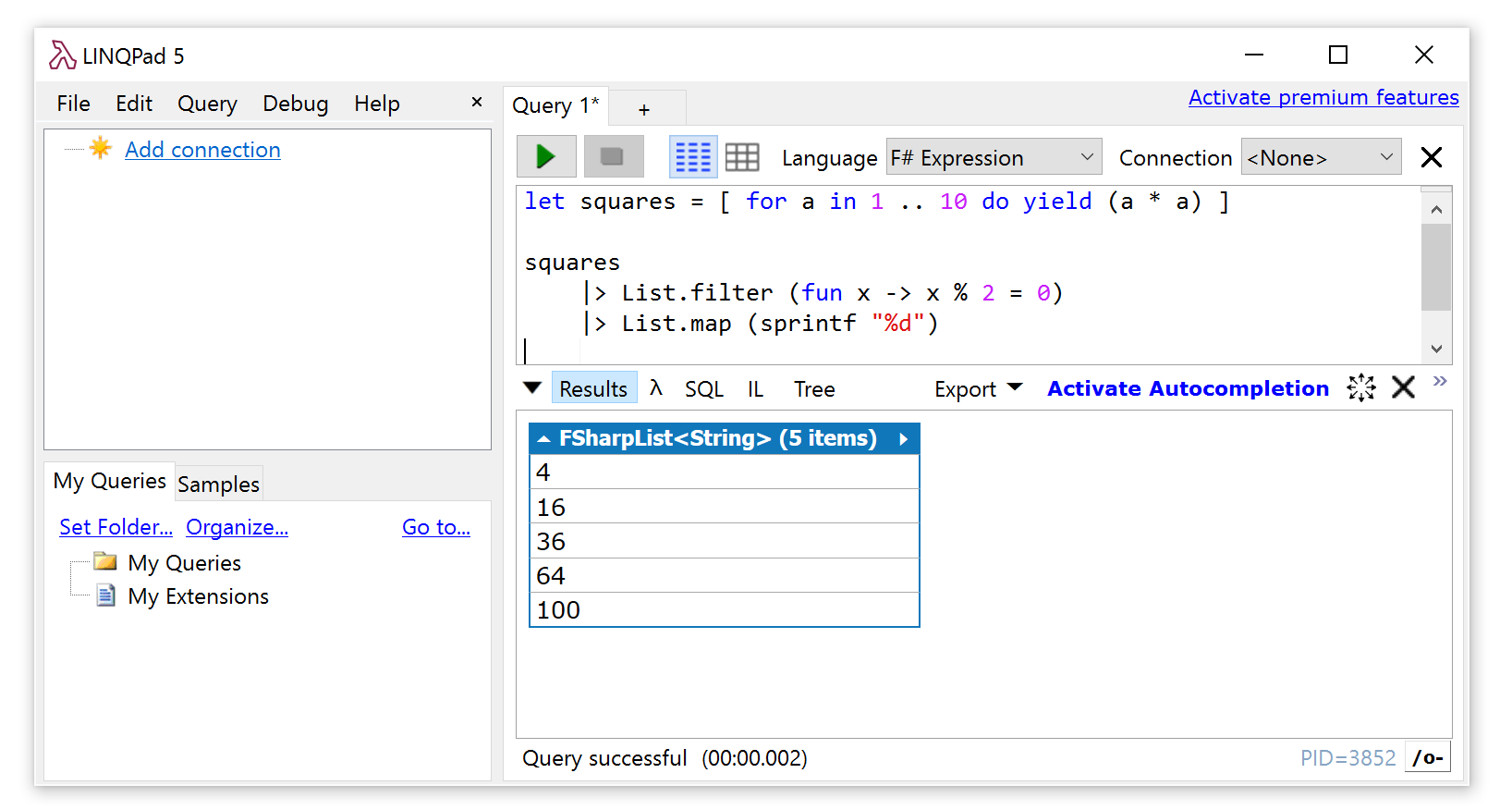 sql scratchpad